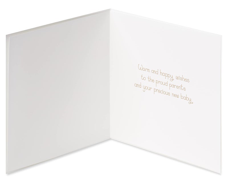 Papyrus New Baby Card - Designed by House of Turnowsky (Warm and Happy Wishes) - Image 2